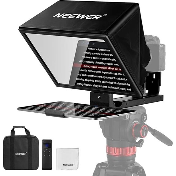 NEEWER X12B 12-Zoll-Lift-Teleprompter für Geräte