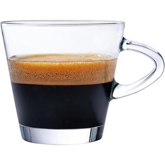 KONZEPT 12 Espressoglasbecher mit Griff