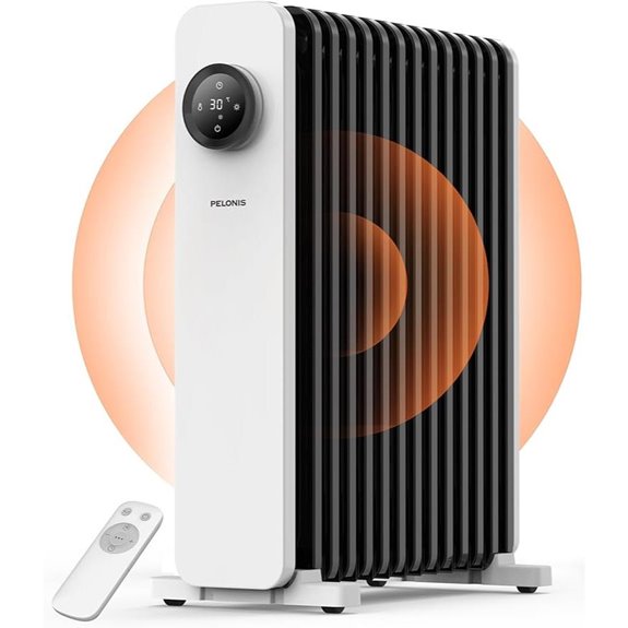 PELONIS 13 Rippen Öl-Radiator mit Fernbedienung