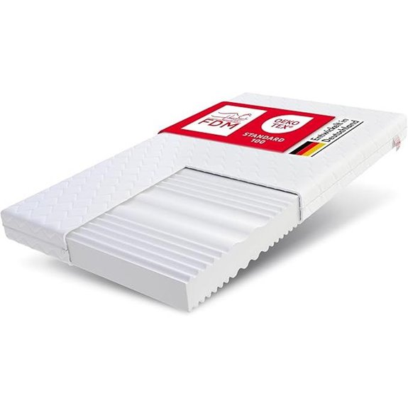 Verdura 180x200cm Cold Foam Matratze mit Bezug