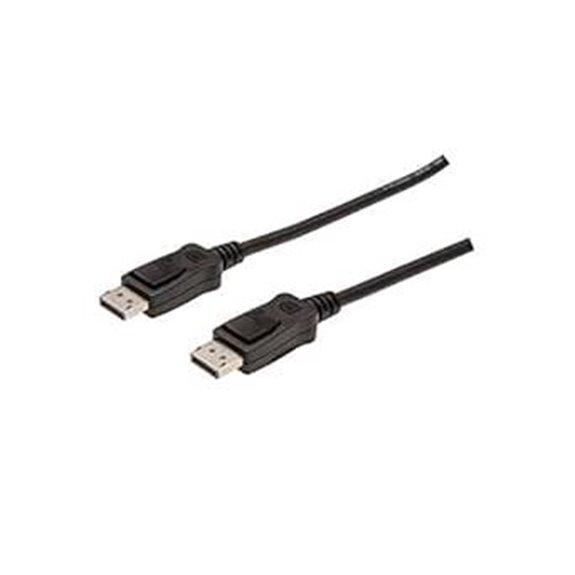 Digitus 1m DP Male zu DP Male DisplayPort-Verbindungskabel - Schwarz
