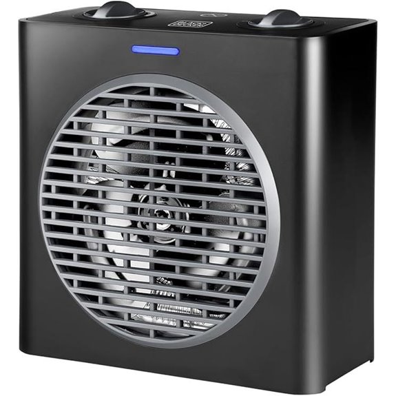 BLACK+DECKER 2000W Compact Heater with Thermostat
