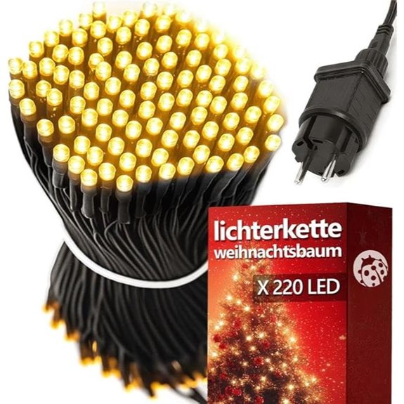 Menz 22m Outdoor-Feenlichter mit 220 LEDs