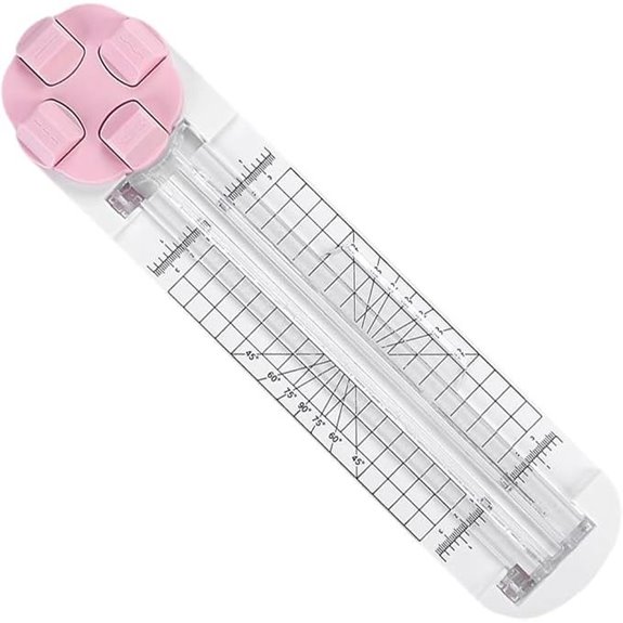 4-in-1 rotierbarer Handpapierschneider