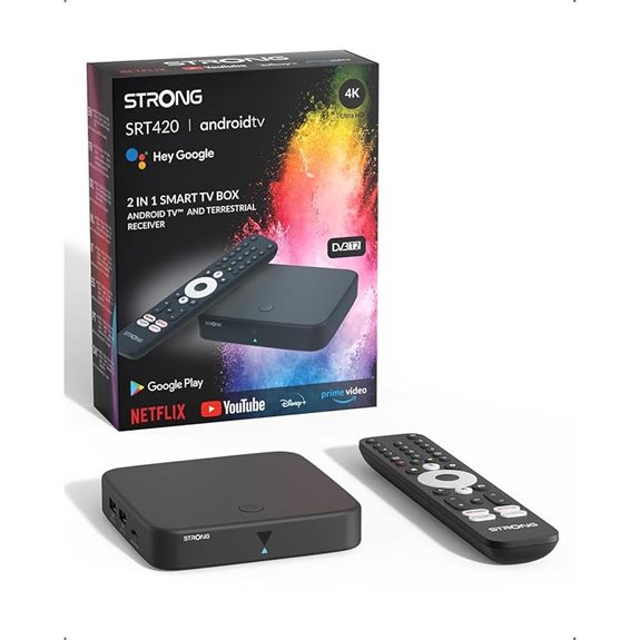 STRONG SRT420 4K Android TV-Box mit Chromecast