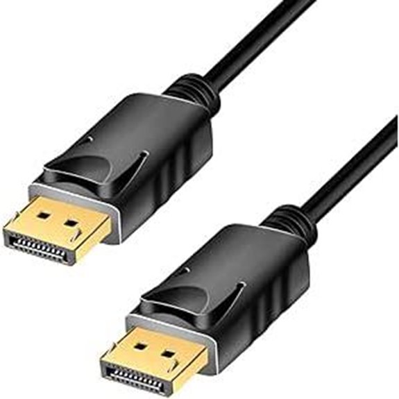 LogiLink CD0100 - DisplayPort-Kabel DP/M zu DP/M 4K/60Hz CCS Schwarz 1 m