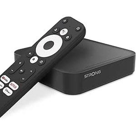 STRONG 4K UHD Android TV Box mit Sprachassistenten