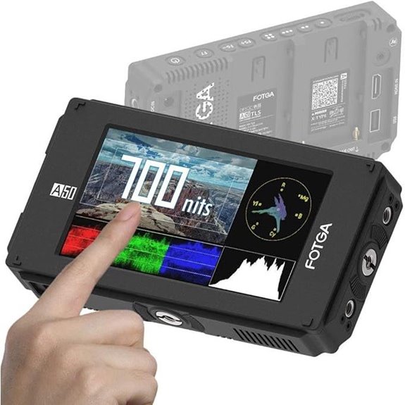 Fotga DP500IIIS 5-Zoll FHD Kameramonitor mit Touchscreen