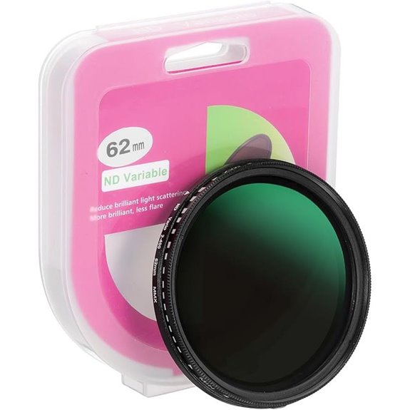 PATIKIL 62mm Variable-ND-Filter für Kameraobjektive