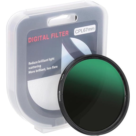 PATIKIL 67mm Circular Polarising Filter für Kamera
