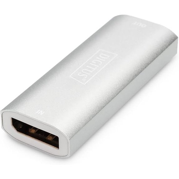 DIGITUS DisplayPort-Repeater 8K 30 Hz 4K 120 Hz/60 Hz 30 m Signalerweiterung