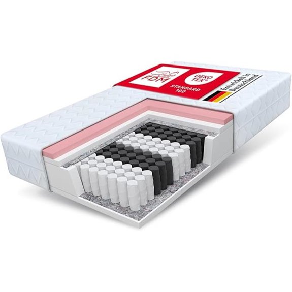 FDM 90x200 cm Pocket Spring Memory Foam Mattress