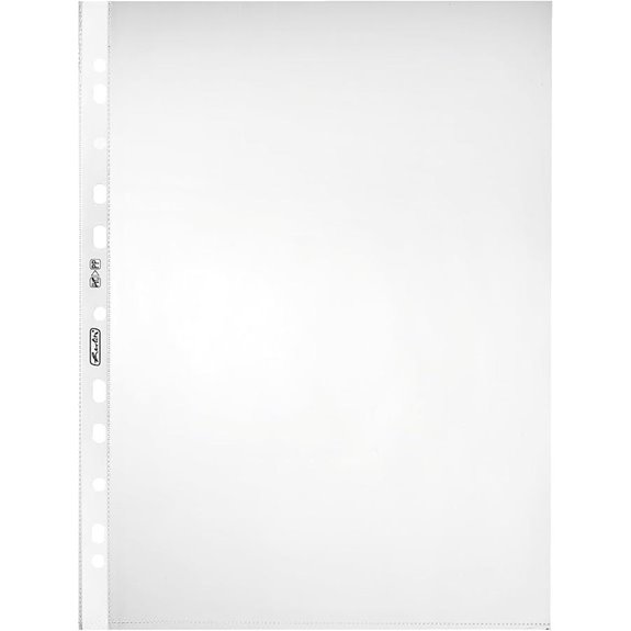 Herlitz A4 Transparente Dokumentenmappe (Packung mit 1.000)