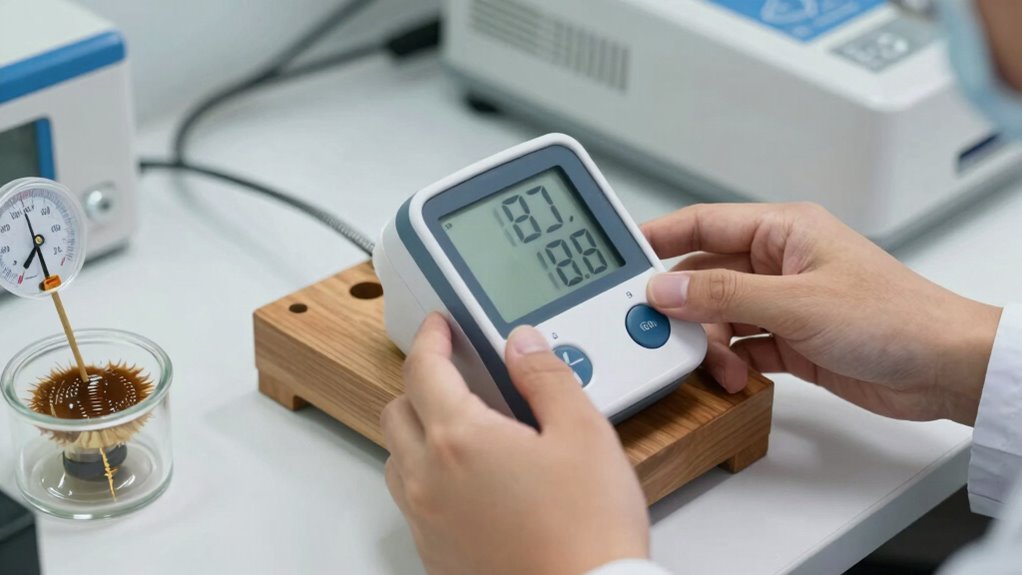 genaue Hygrometer-Messung der Feuchtigkeit