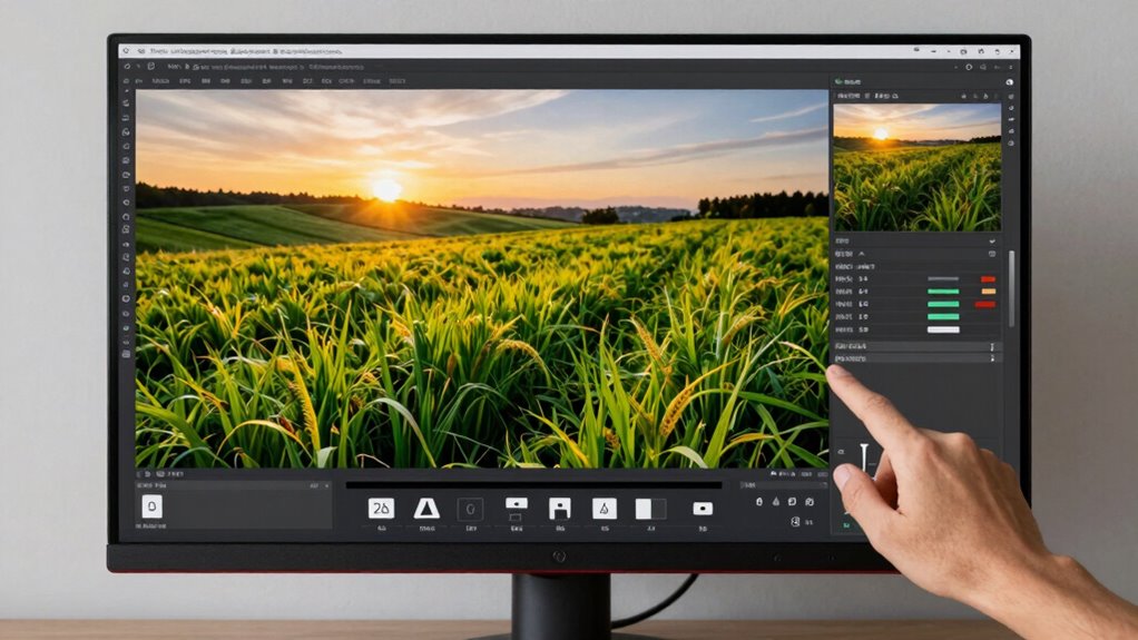 Helligkeit und Farbe einstellen