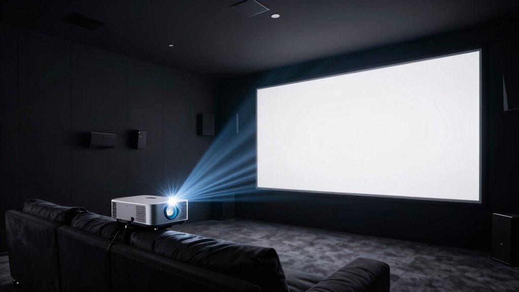 adjust projector brightness accurately