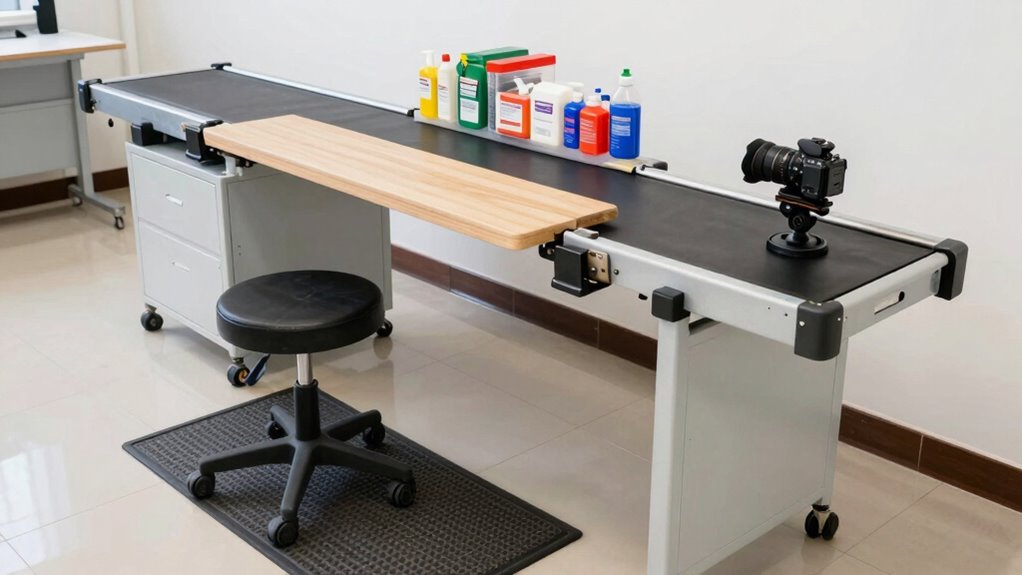 adjust work surface height ergonomics