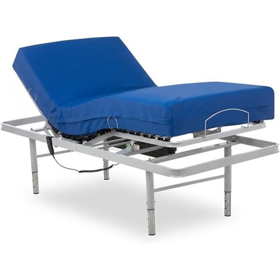 Geriafy Verstellbares Lattenrost-Bettgestell & Matratze (90x200)