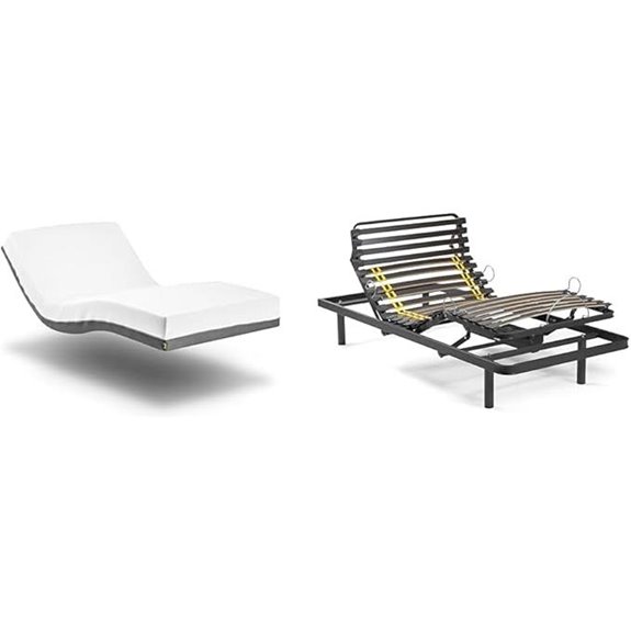 Ferlex Elion verstellbares Bettrahmen mit Matratze