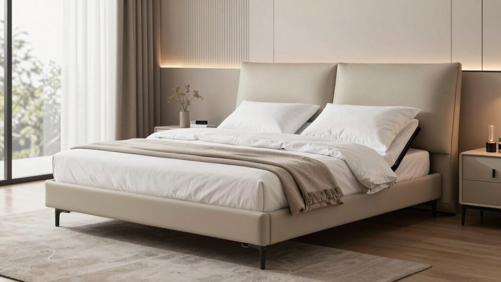 verstellbares Bett mit intelligenter Technologie