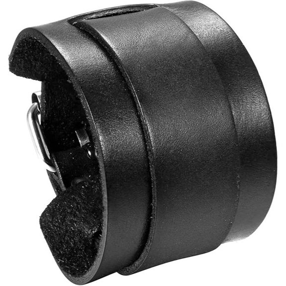 Leder Herren Verstellbares Punk Biker Manschettenarmband