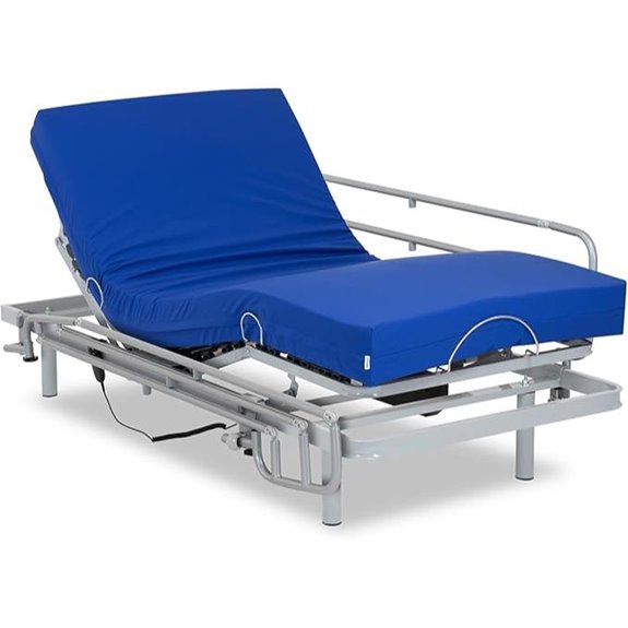 Gerialife verstellbares Pflegbett für Senioren mit Matratze