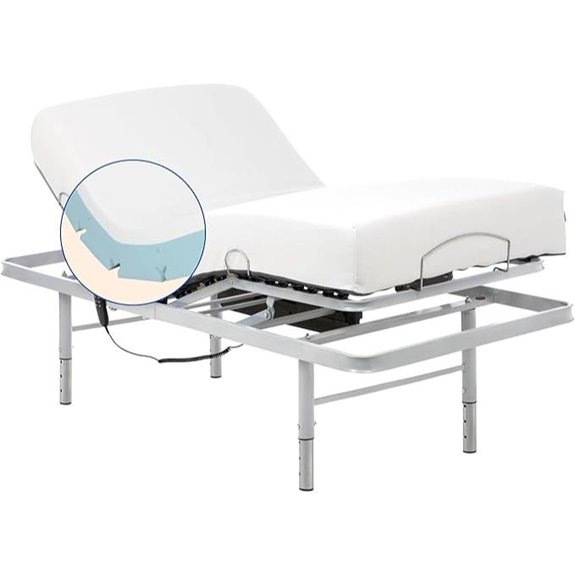 Geriafy verstellbares Lattenrahmen mit Matratze