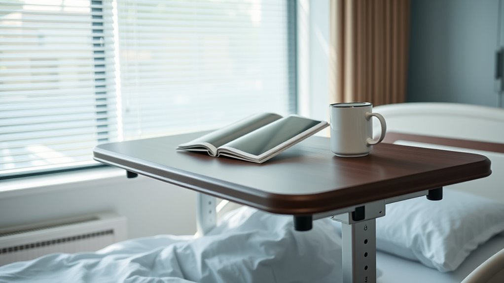 adjustable spacious stable table