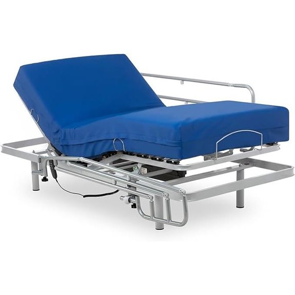 Geriafy Adjustable Slatted Frame with Waterproof Mattress