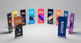 affordable banner stand bundles