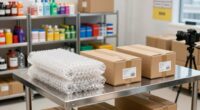 affordable ecommerce packing tables