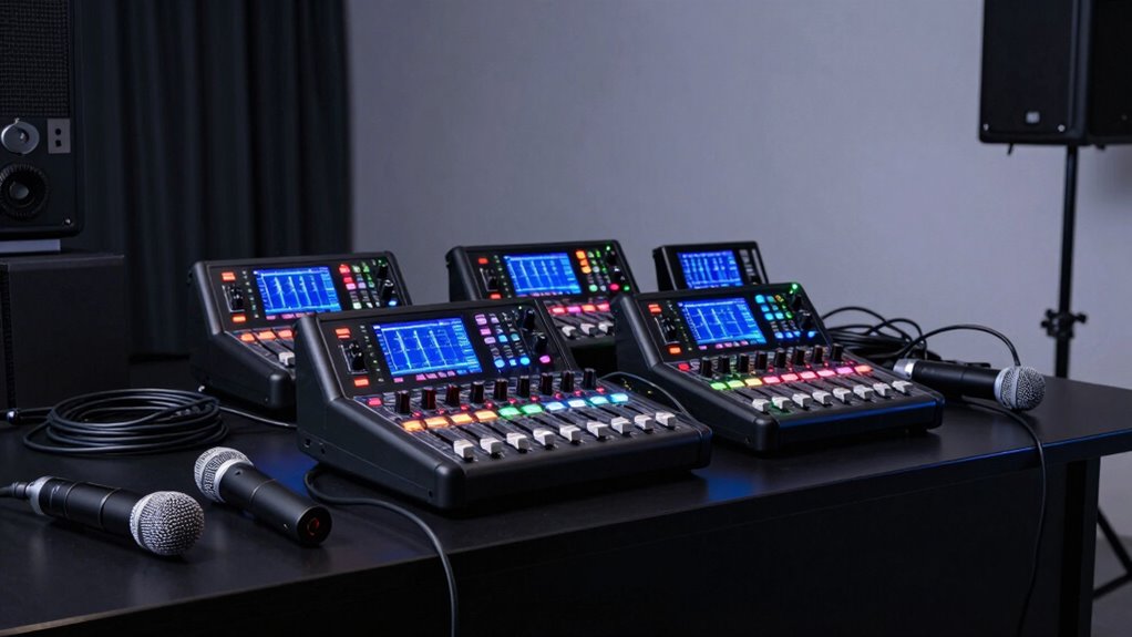 affordable portable audio mixers