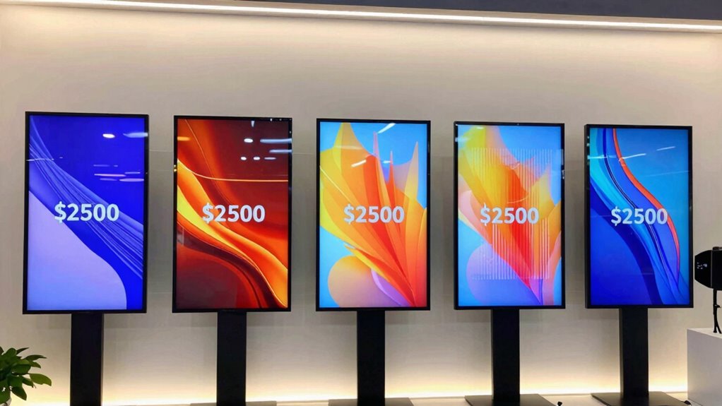 affordable small business displays