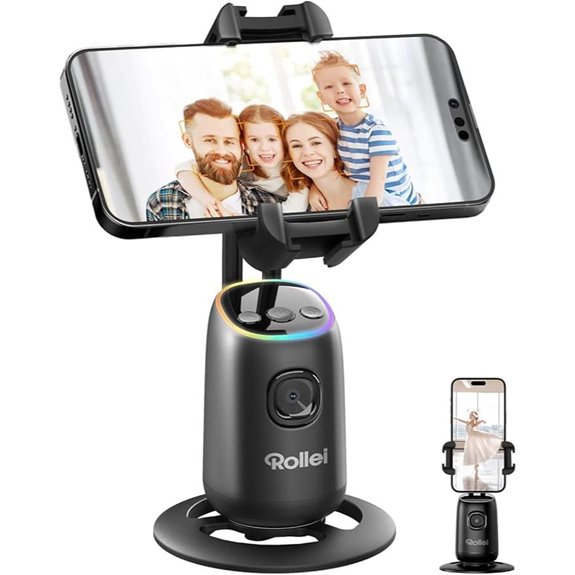 Rollei Easy Creator Desktop Tripod mit KI-Tracking