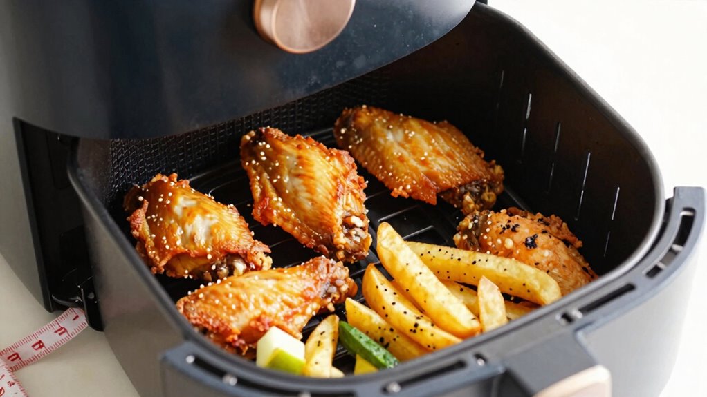air fryer capacity optimization