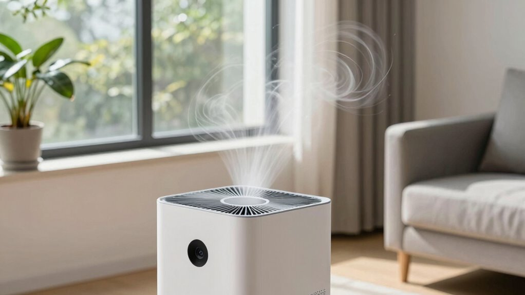 airflow accelerates odor dissipation