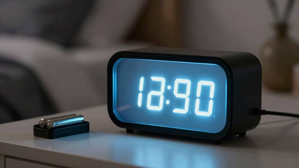 alarm clock brightness controls