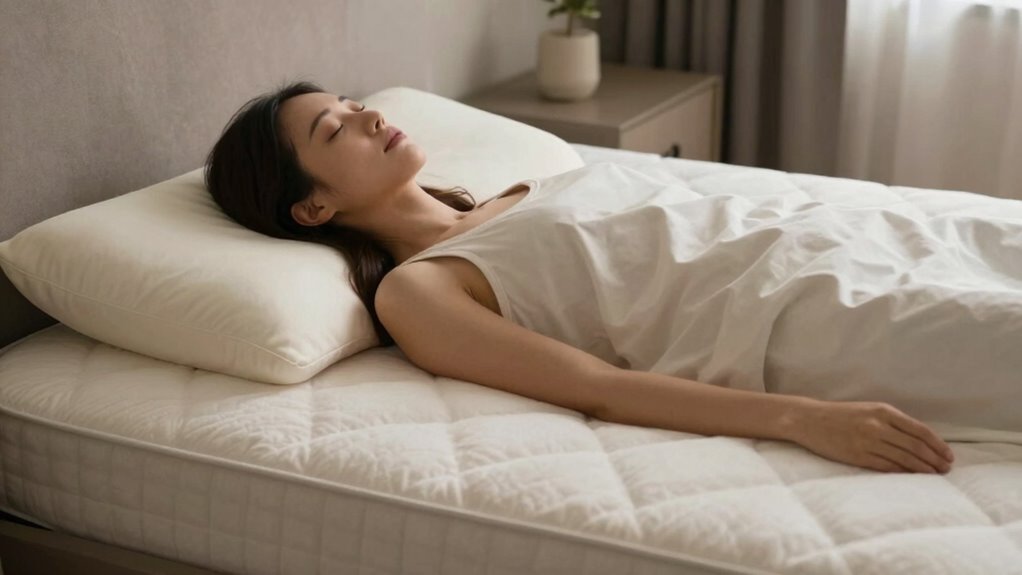 align spine with proper support