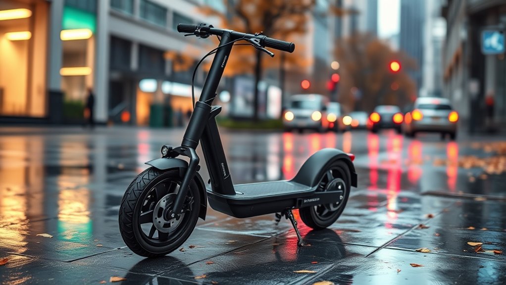 all season commuter scooter features