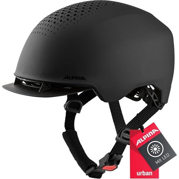 ALPINA Idol Nachhaltige LED-Helm für Fahrradfahrer