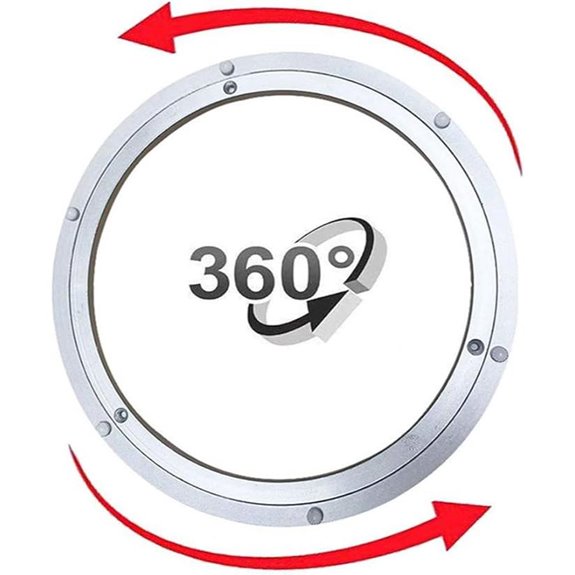 Aluminiumlegierung Lazy Susan Drehteller Lager