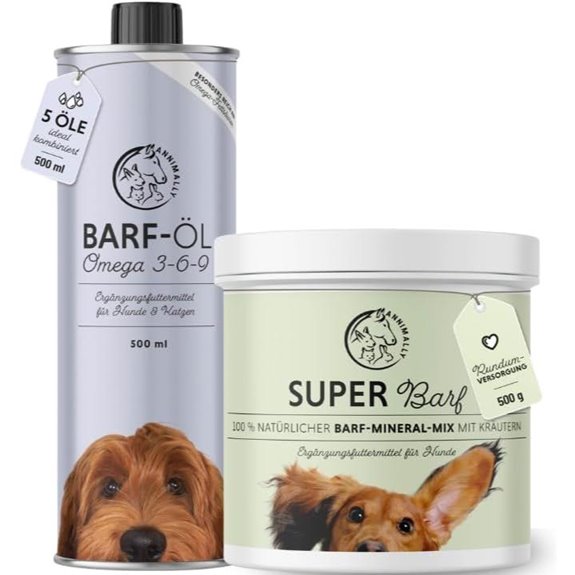 Annimally Hund Erbrochen Box mit Öl & Pulver