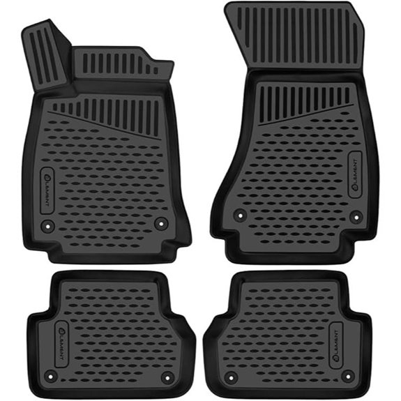 Element 3D Gummi-Autositzrasen für Audi A4 B9