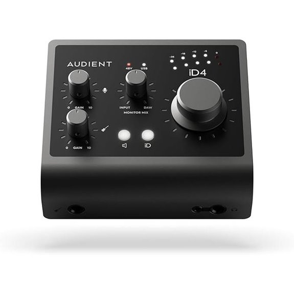 Audient iD4 MKII Audio-Interface mit Mikrofonvorverstärkern