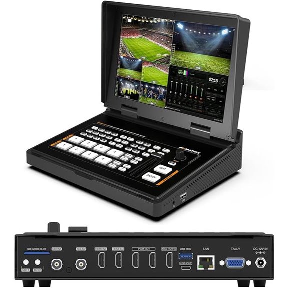 AVMATRIX Shark S4 Plus Video Mixer Switcher