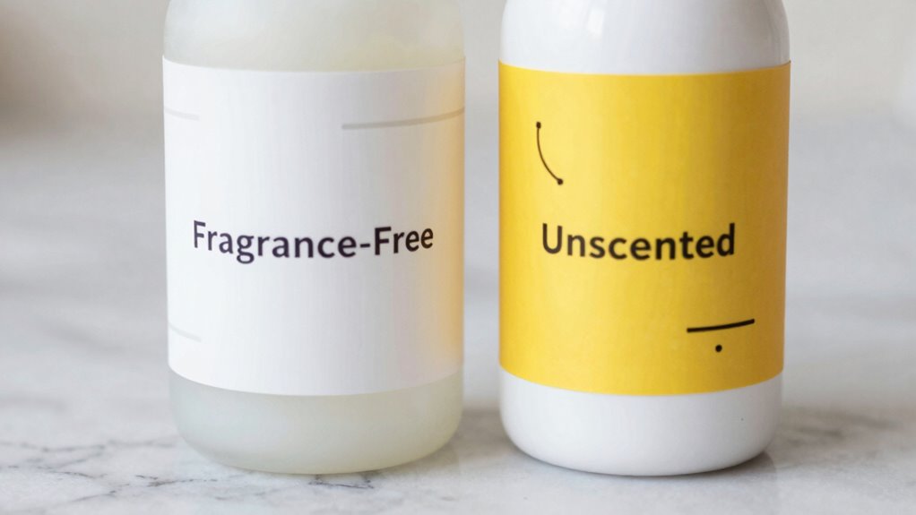 avoid masking fragrance chemicals