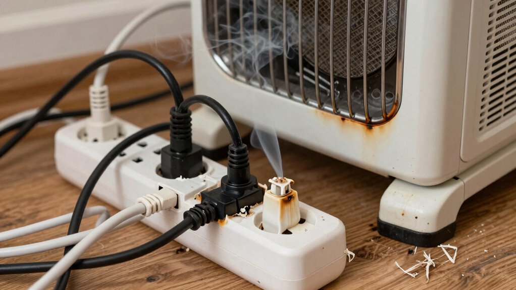 Vermeide die Überlastung von Mehrfachsteckdosen