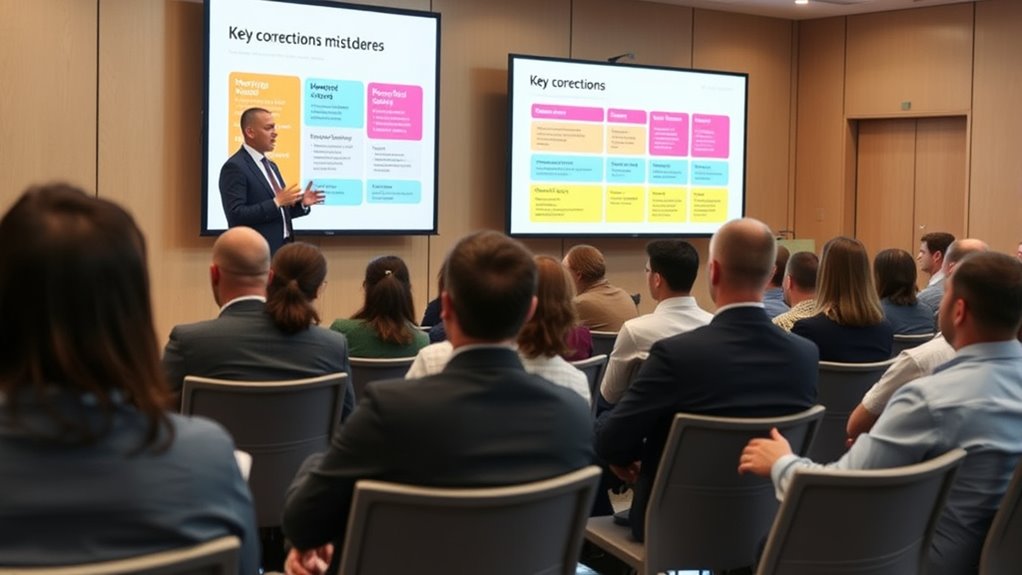 vermeide vage verzögerte Korrekturen