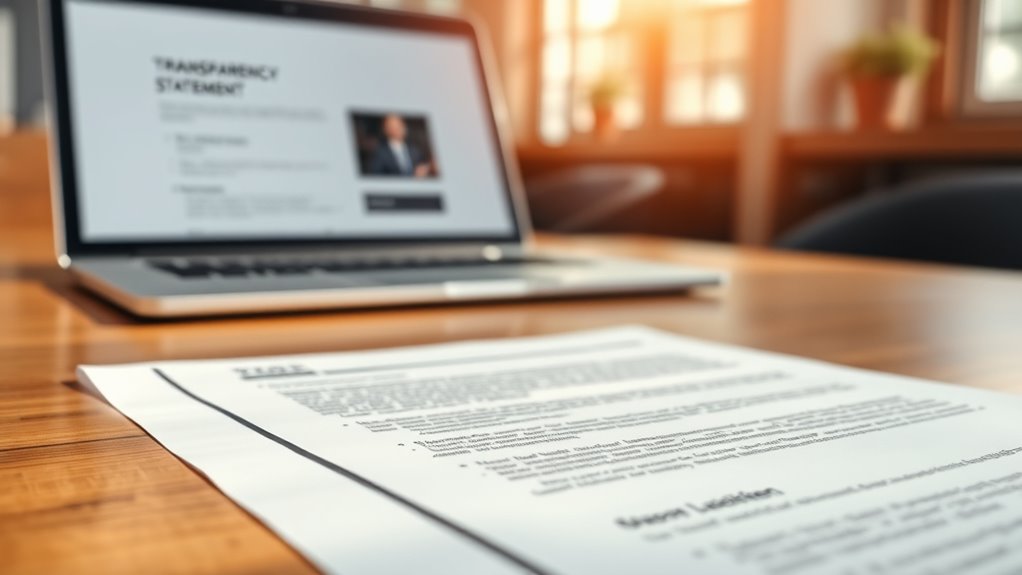 avoid vague privacy disclosures