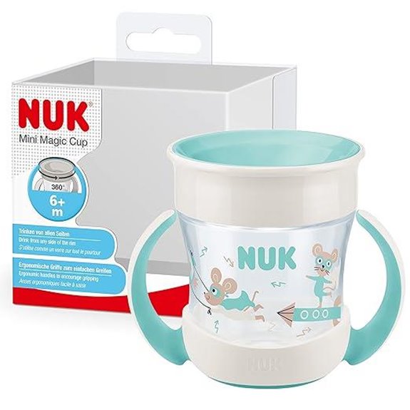 NUK Mini Magic Cup für Babys - auslaufsicher, BPA-frei